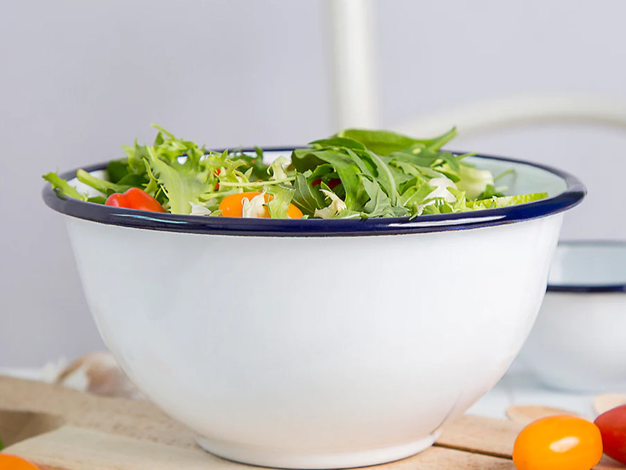 Emaille Schüssel Mixing Bowl 1,6l Emaille Schüssel Mixing Bowl 1,6l