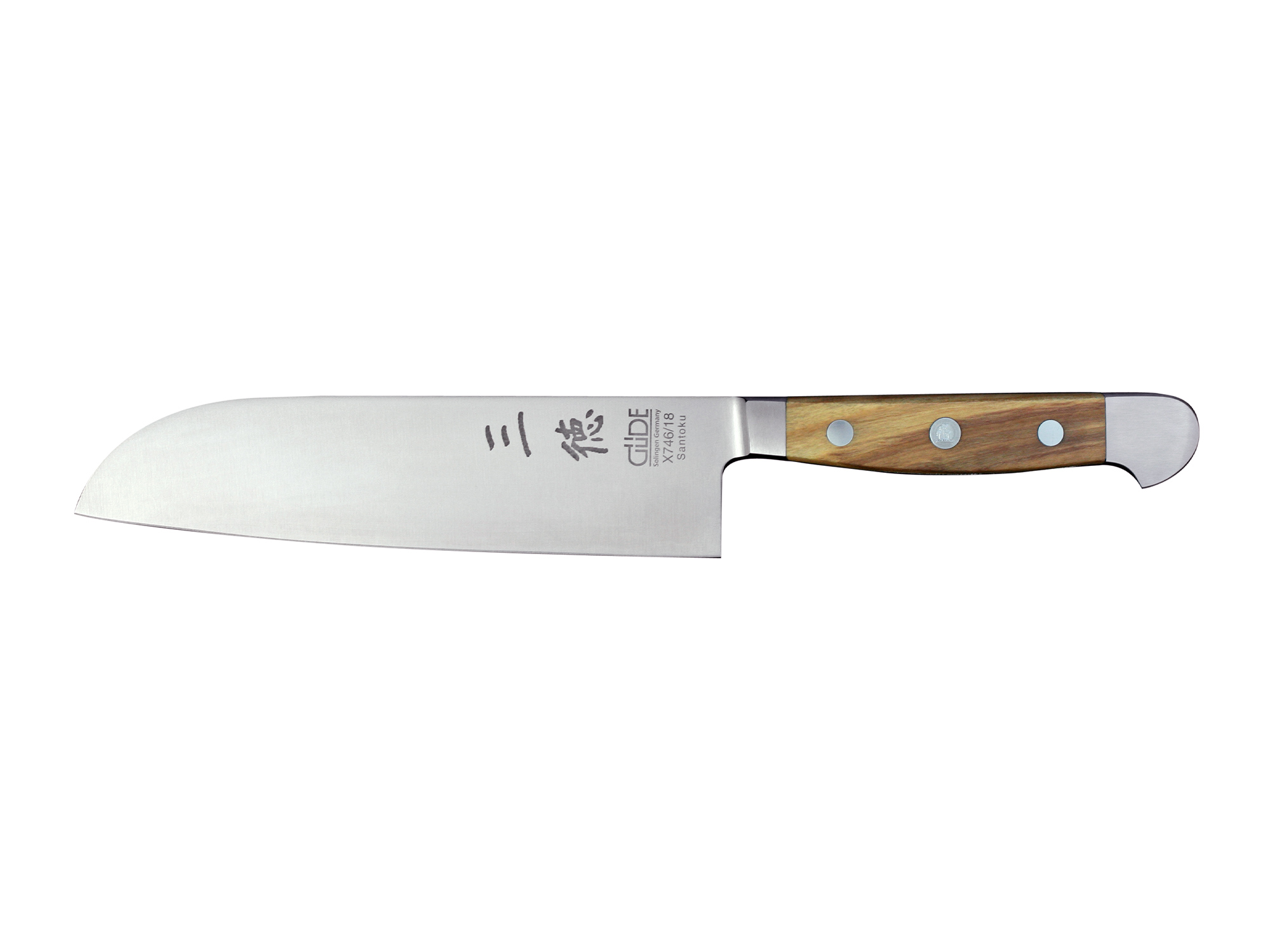 Alpha Olive Santoku Messer 18 cm Alpha Olive Santoku Messer 18 cm