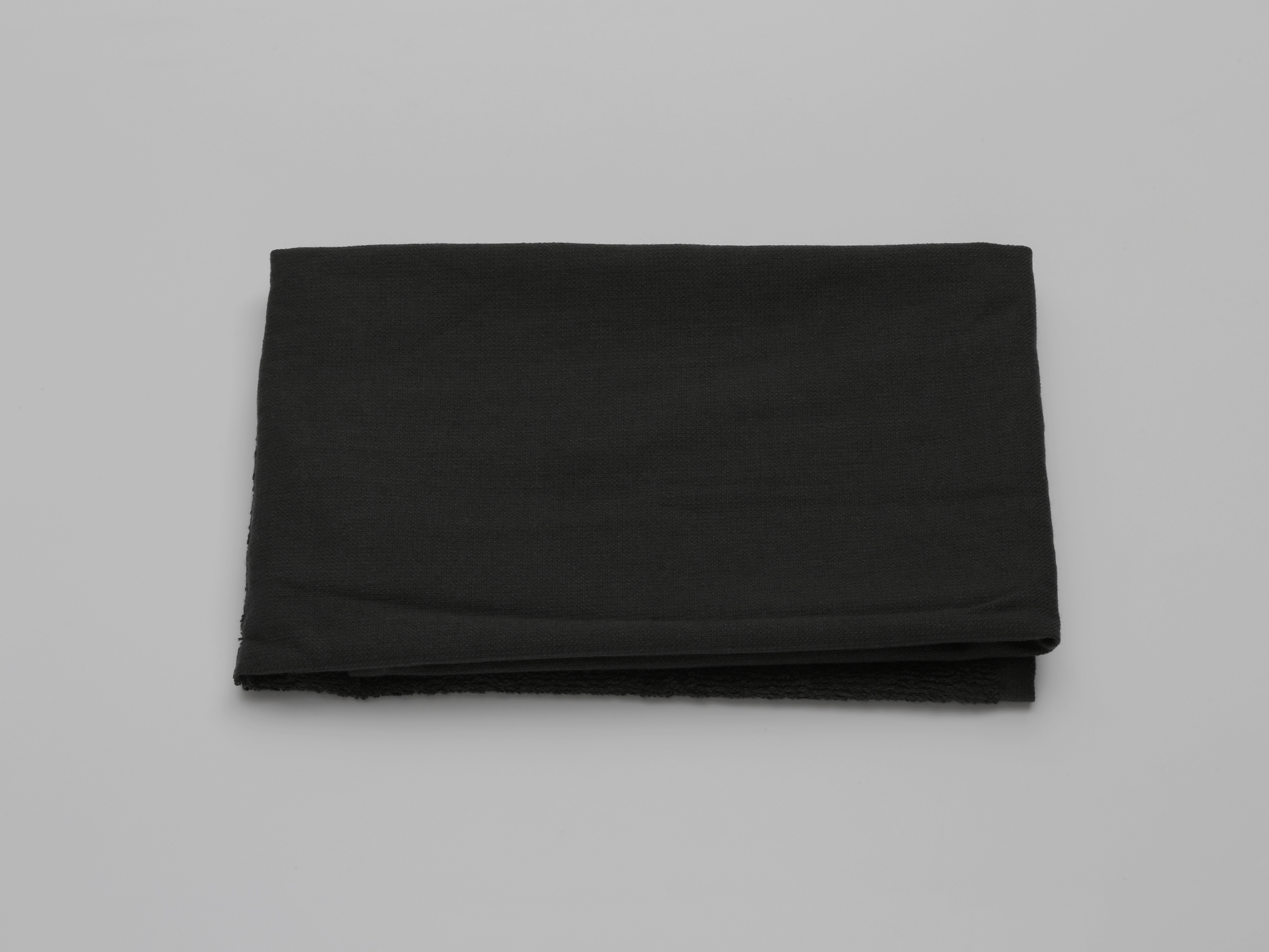 Iris Hantverk schwarzes Handtuch  und Geschirrtuch aus 100% Baumwolle