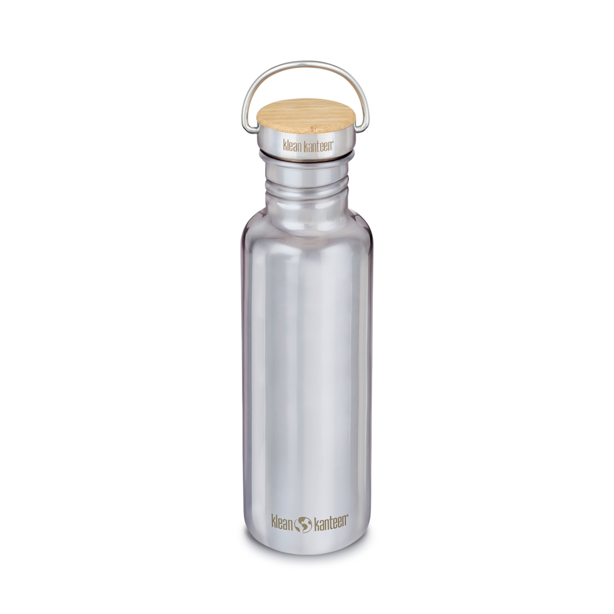 Edelstahl Trinkflasche Reflect Bambus-Schraubverschluss 800 ml